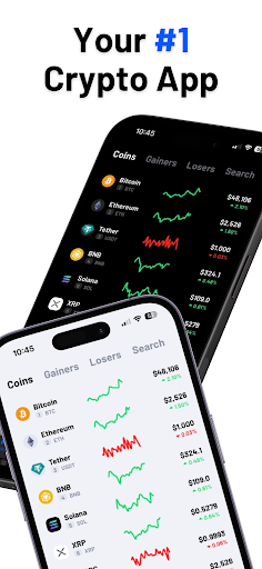 Coin Portfolio Crypto Tracker Captura de pantalla 1