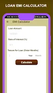 Loangrow - EMI Loan Calculator 螢幕截圖 1