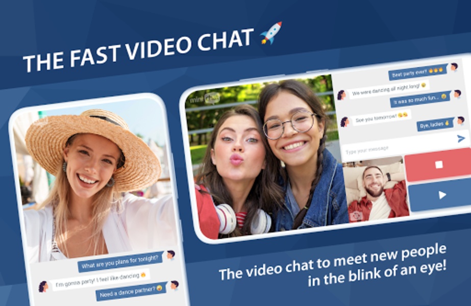 Schermata Minichat – The Fast Video Chat 0