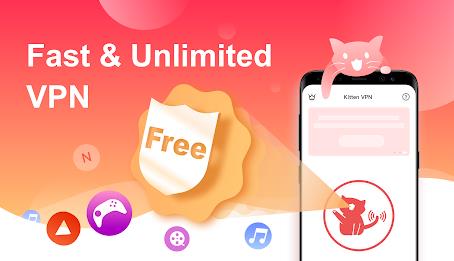 Schermata VPN Kitten: Free Unlimited VPN Proxy & Secure WiFi 0