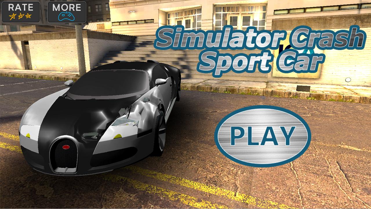 Simulator Crush Sport Car স্ক্রিনশট 1