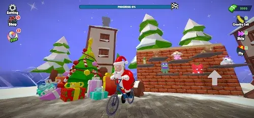 Santa Bike Master স্ক্রিনশট 0