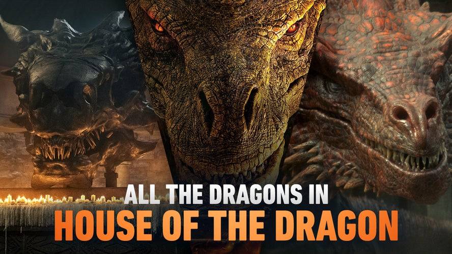 Ang bawat dragon sa Game of Thrones: House of the Dragon