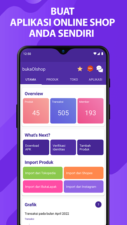 bukaOlshop - Buat App Toko应用截图第0张