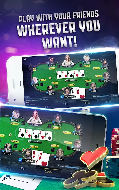 Poker Online: Texas Holdem Card Game Live FREE 스크린샷 2