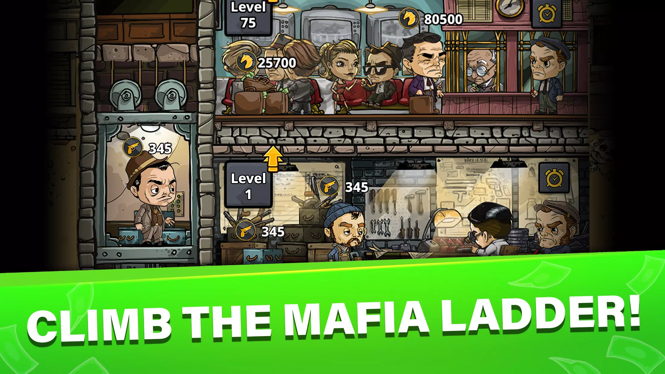 Idle Mafia Inc: Manager Tycoon スクリーンショット 0