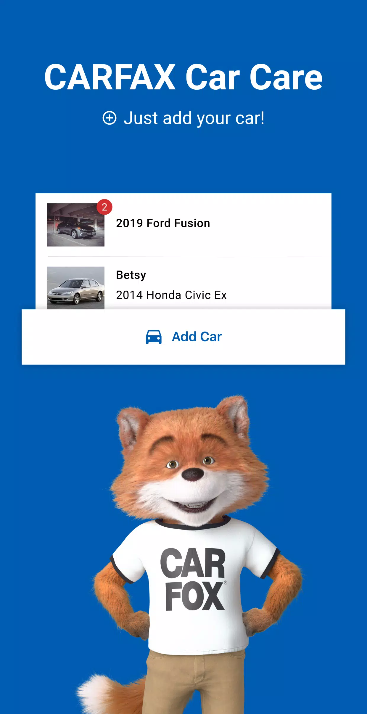 CARFAX Canada Car Care Capture d'écran 0