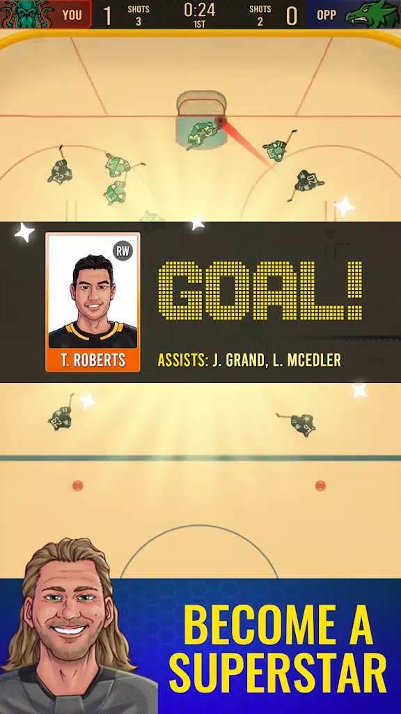 Superstar Hockey Скриншот 2