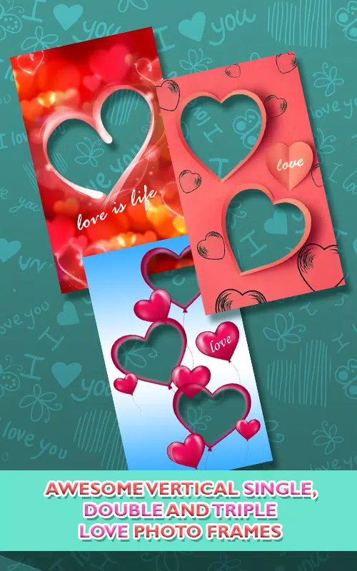 Love Photo frames Collage Screenshot 2