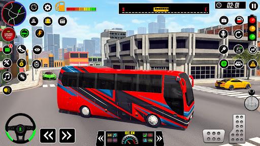 Grand City Racing Bus Sim 3D Schermafbeelding 0