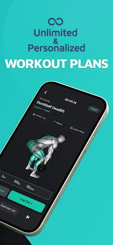 Planfit AI Gym Workout Plans Schermafbeelding 2