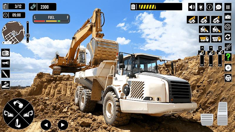 Construction Game: Truck Games 螢幕截圖 1