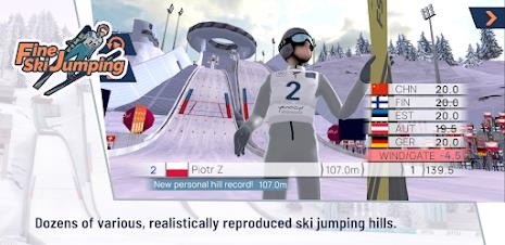 Fine Ski Jumping 螢幕截圖 1