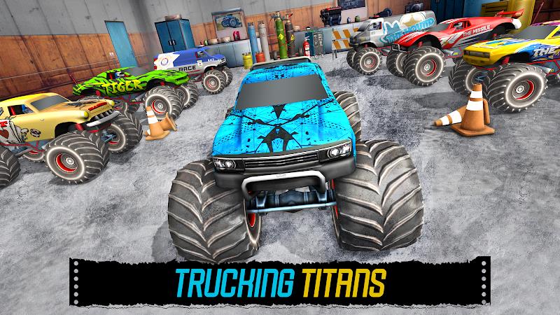 Monster Truck Parking Game 3D स्क्रीनशॉट 2