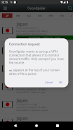 VPN Proxy OvpnSpider Screenshot 1