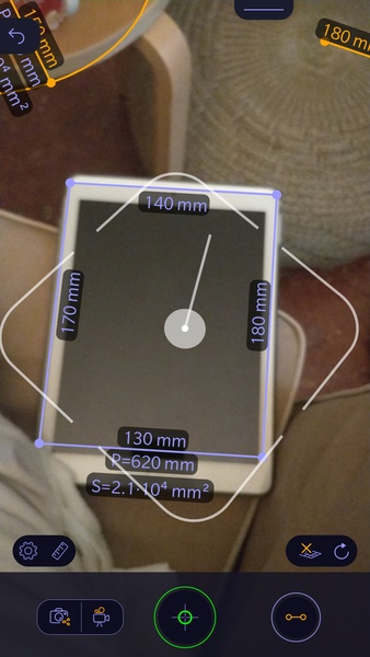 AR Ruler App: Tape Measure Cam Captura de pantalla 3