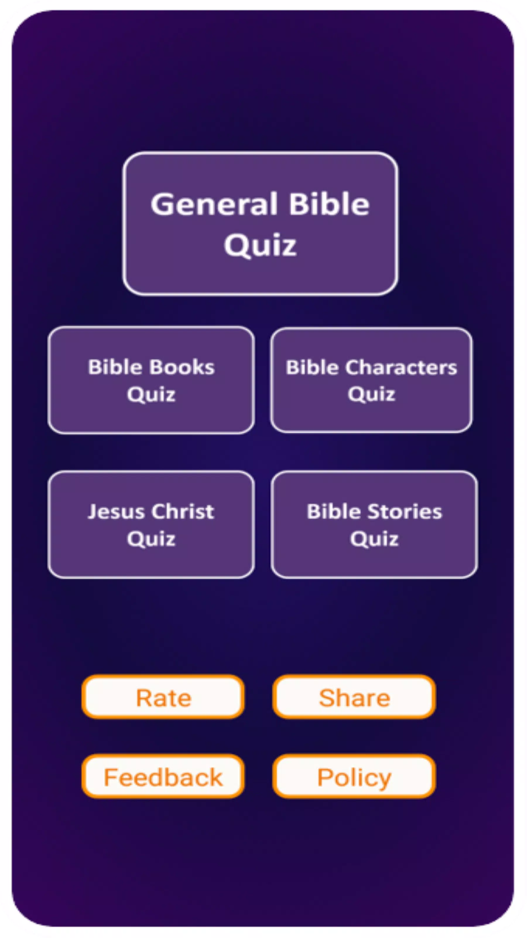 Bible Quiz & Answers应用截图第1张