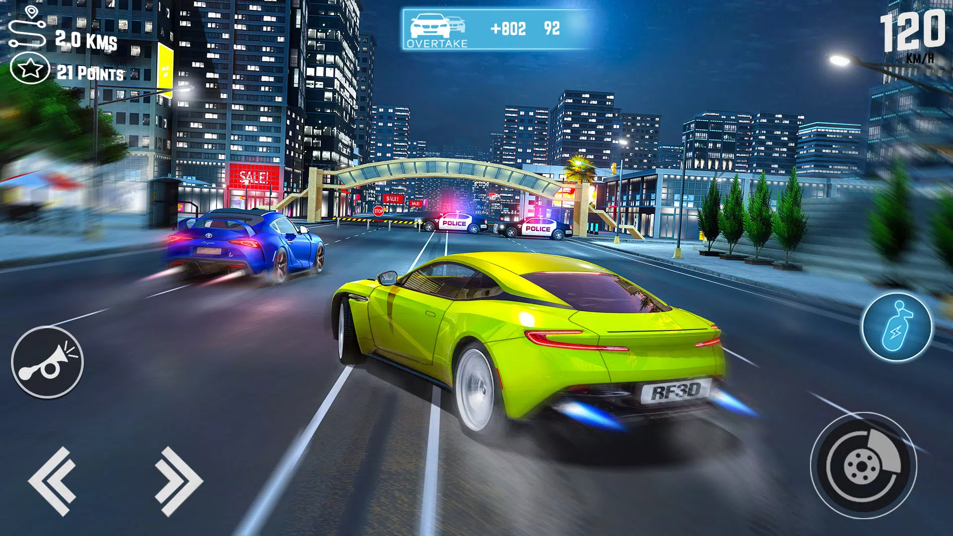 Real Highway Car Racing Game 螢幕截圖 2