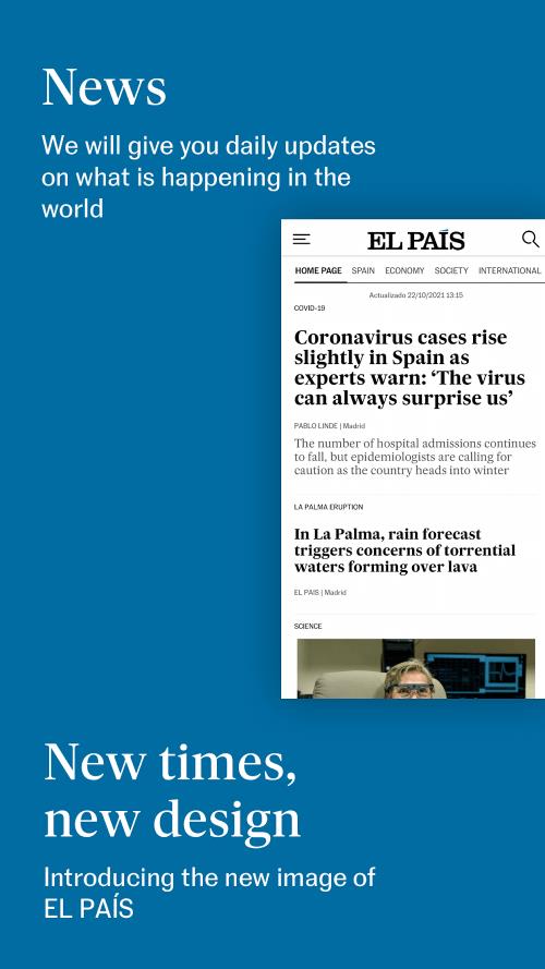 EL PAÍS Screenshot 0