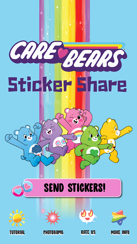 Care Bears Sticker Share スクリーンショット 1