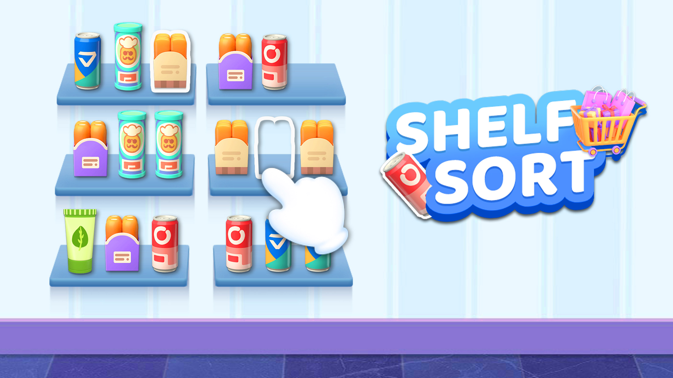 Shelf Sort: Goods Sort & Pack ภาพหน้าจอ 1