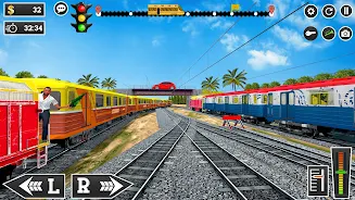 Train Driving Sim 3D Tangkapan skrin 1