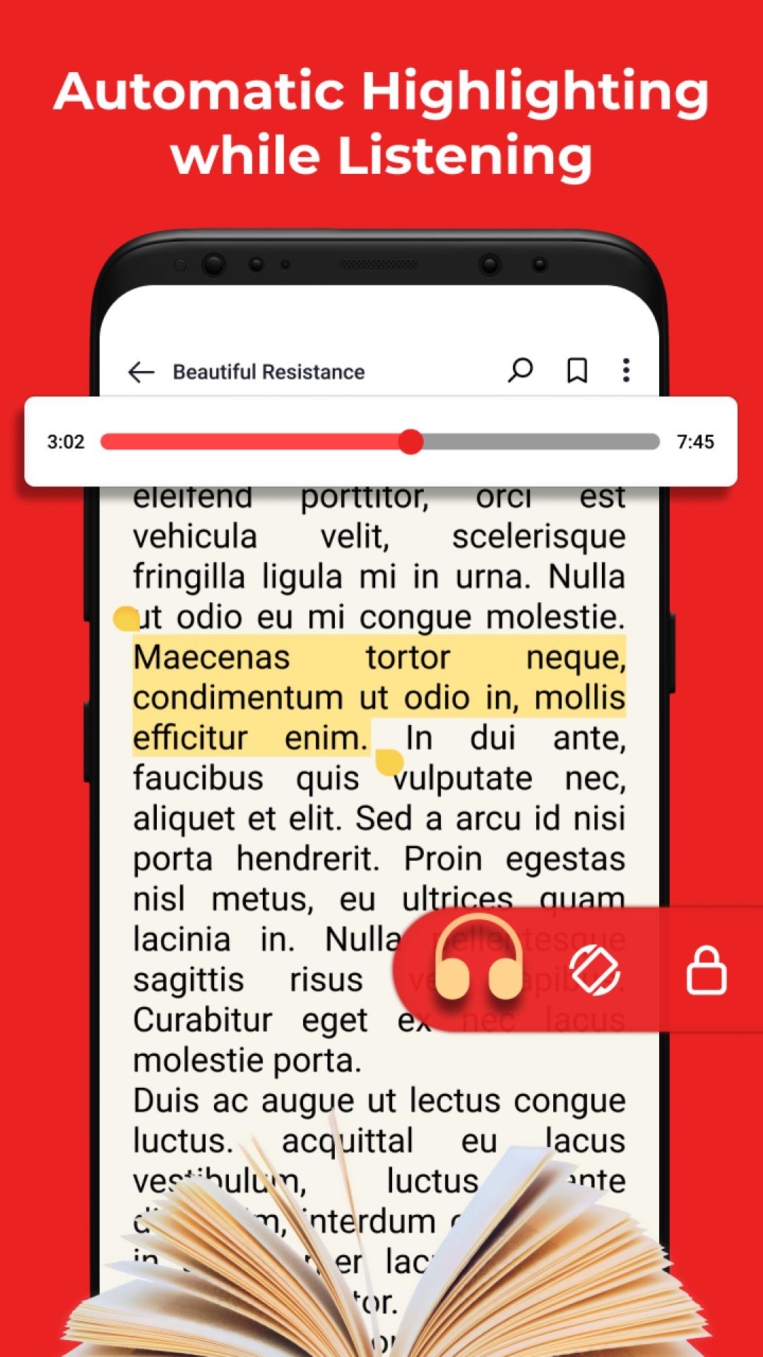 PDF Speaker & PDF Reader Captura de tela 3