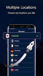 ODE VPN - Fast Secure VPN App स्क्रीनशॉट 2