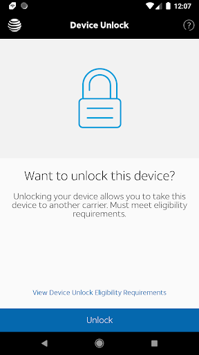 AT&T Device Unlock Tangkapan skrin 0