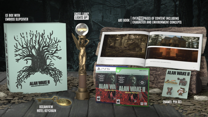 Alan Wake 2 expansion and physical edition updates