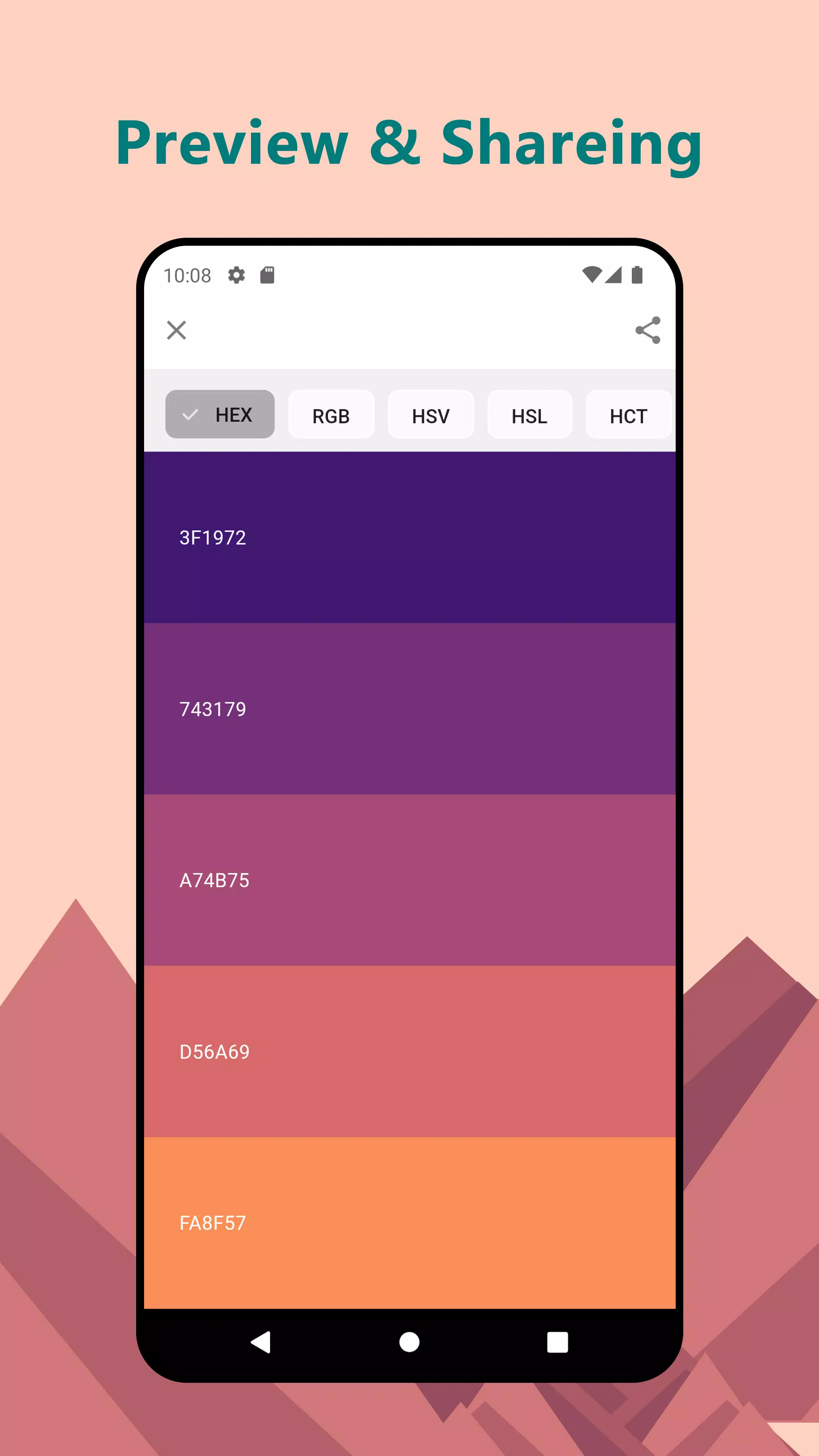 Colorific 螢幕截圖 2