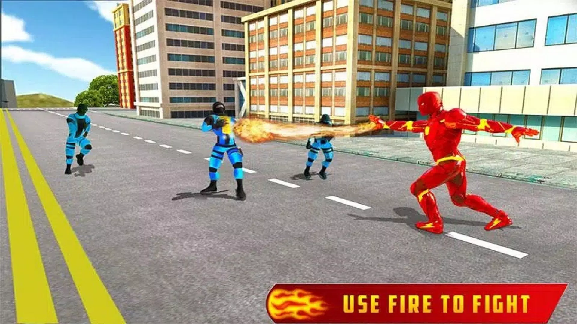 Fire Hero Robot Transform Game ภาพหน้าจอ 3