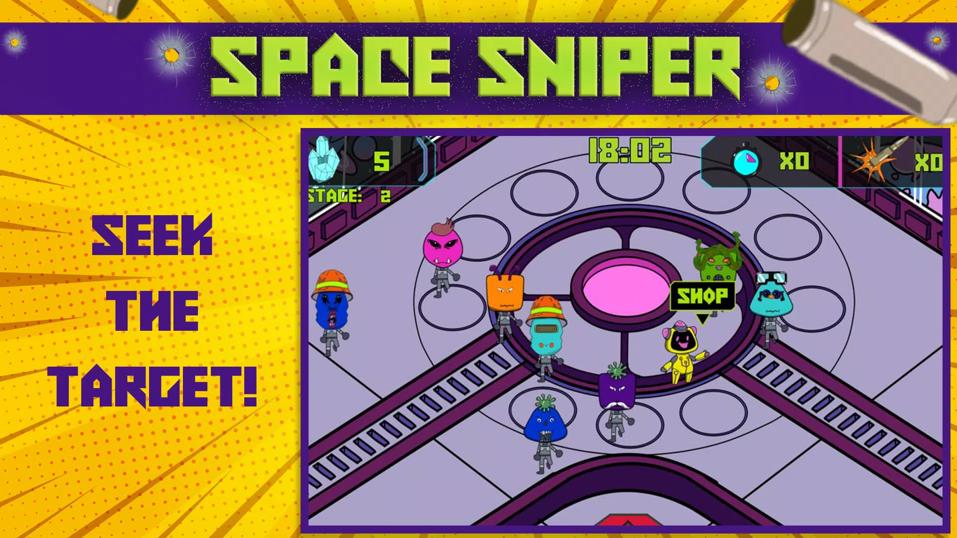 Space Sniper 스크린샷 1