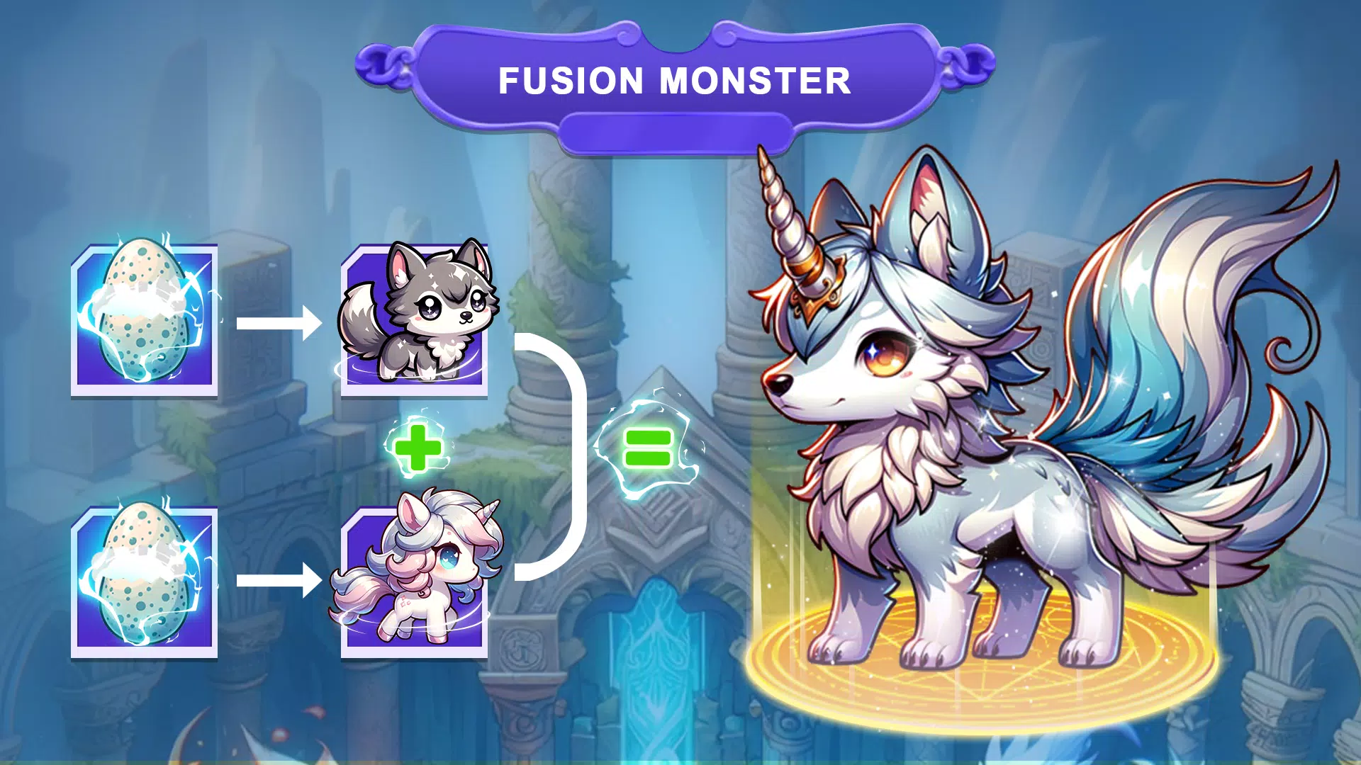 Master Fusion : Monster War 스크린샷 3