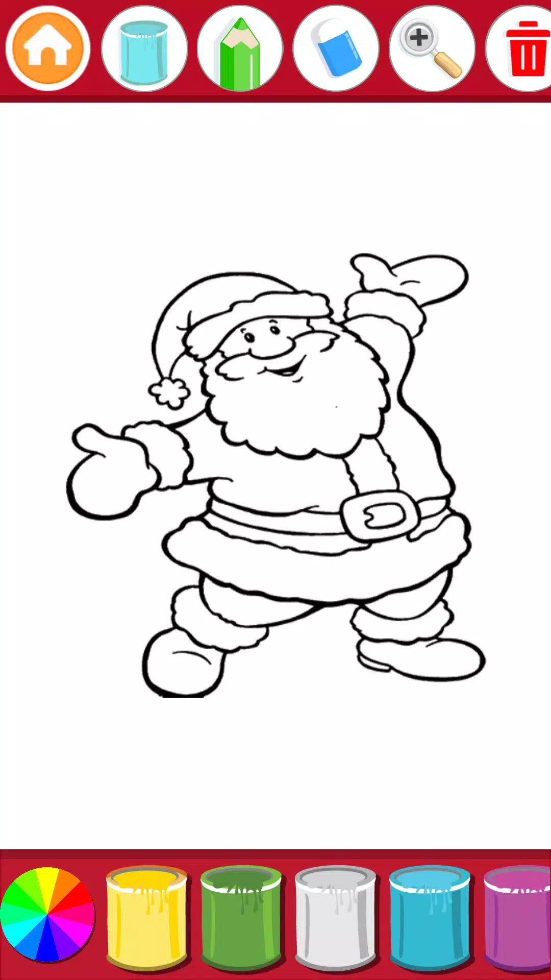 Christmas Coloring Book Tangkapan skrin 0