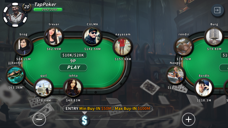 Tap Poker Social Edition应用截图第1张