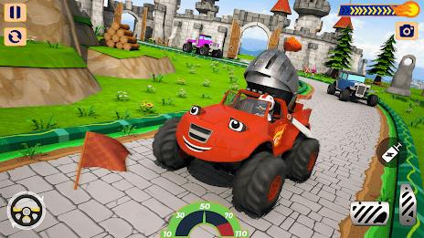 Monster Truck Racing: Car Game Tangkapan skrin 0