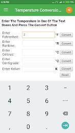 Temperature Converter Tangkapan skrin 0