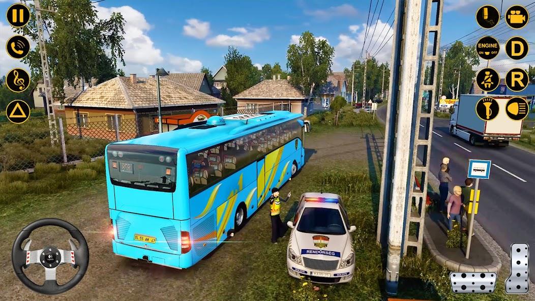 Coach Bus Simulator Games Mod スクリーンショット 3