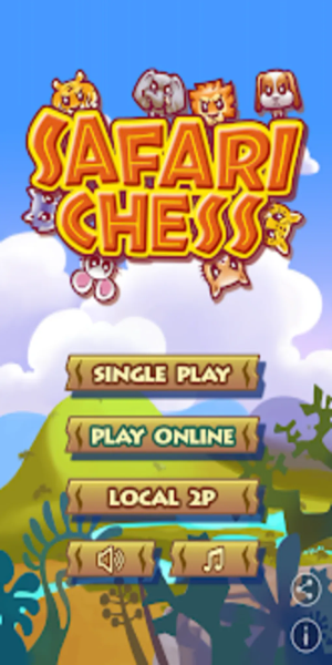 Safari Chess (Animal Chess) ภาพหน้าจอ 1