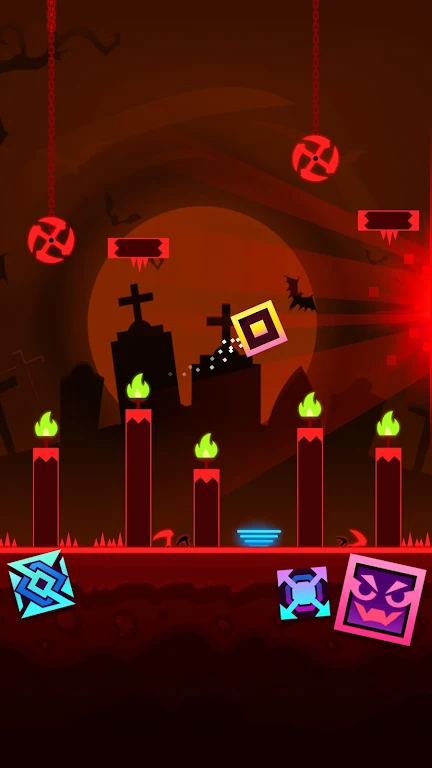 Block Dash: Geometry Jump Zrzut ekranu 2