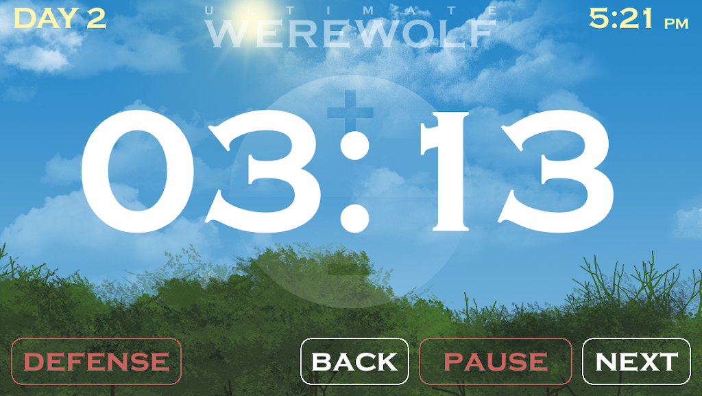 Ultimate Werewolf Timer 螢幕截圖 0