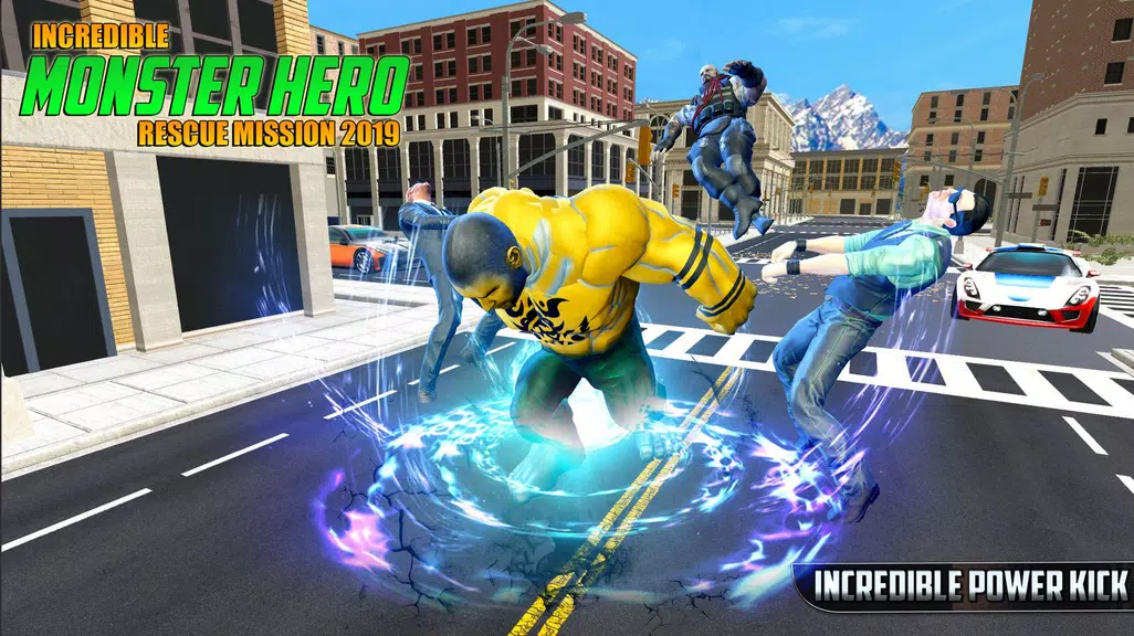 Incredible Monster Superhero Crime City 2018 Ảnh chụp màn hình 0