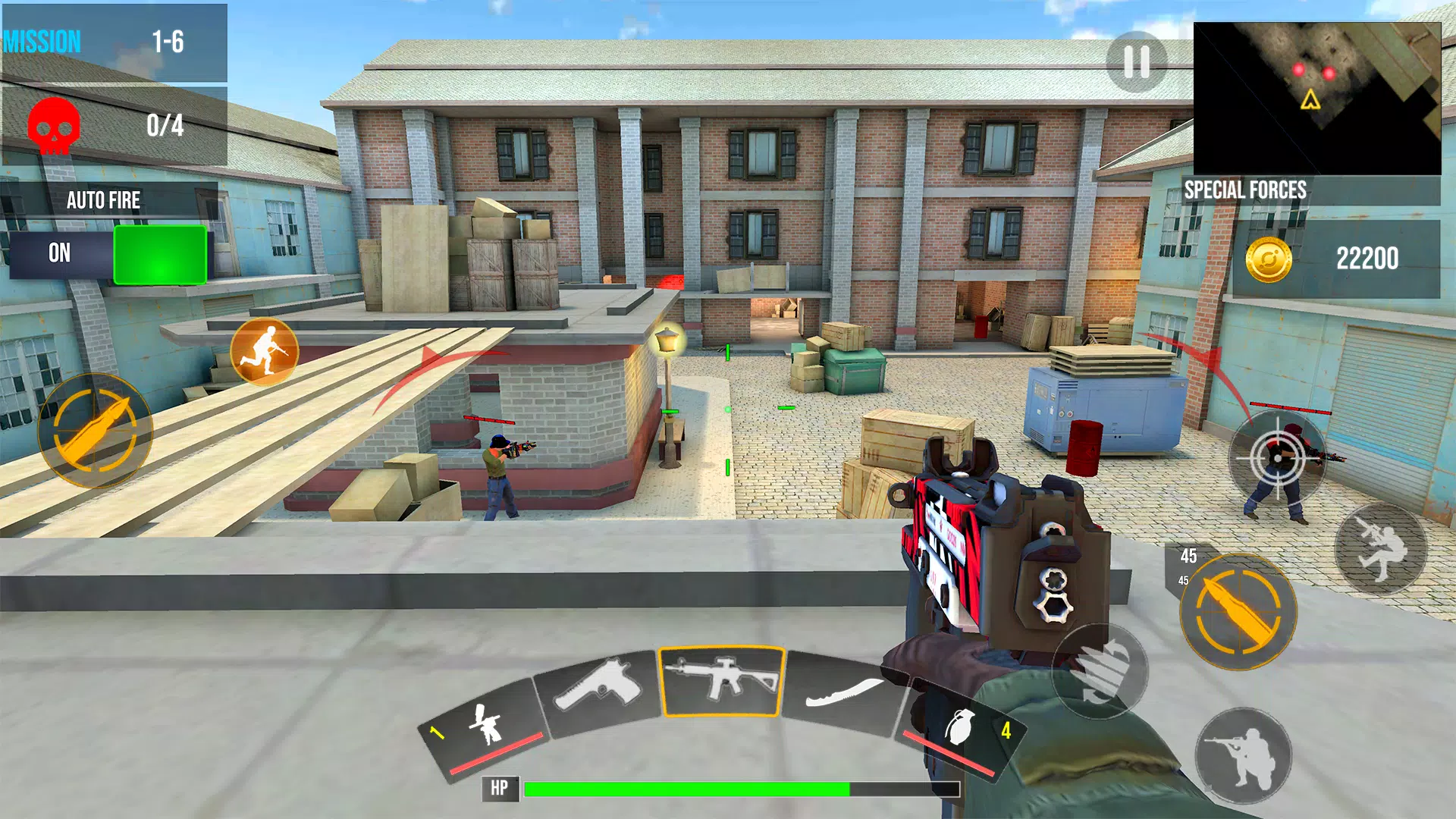 FPS Commando Strike 3D Captura de tela 2