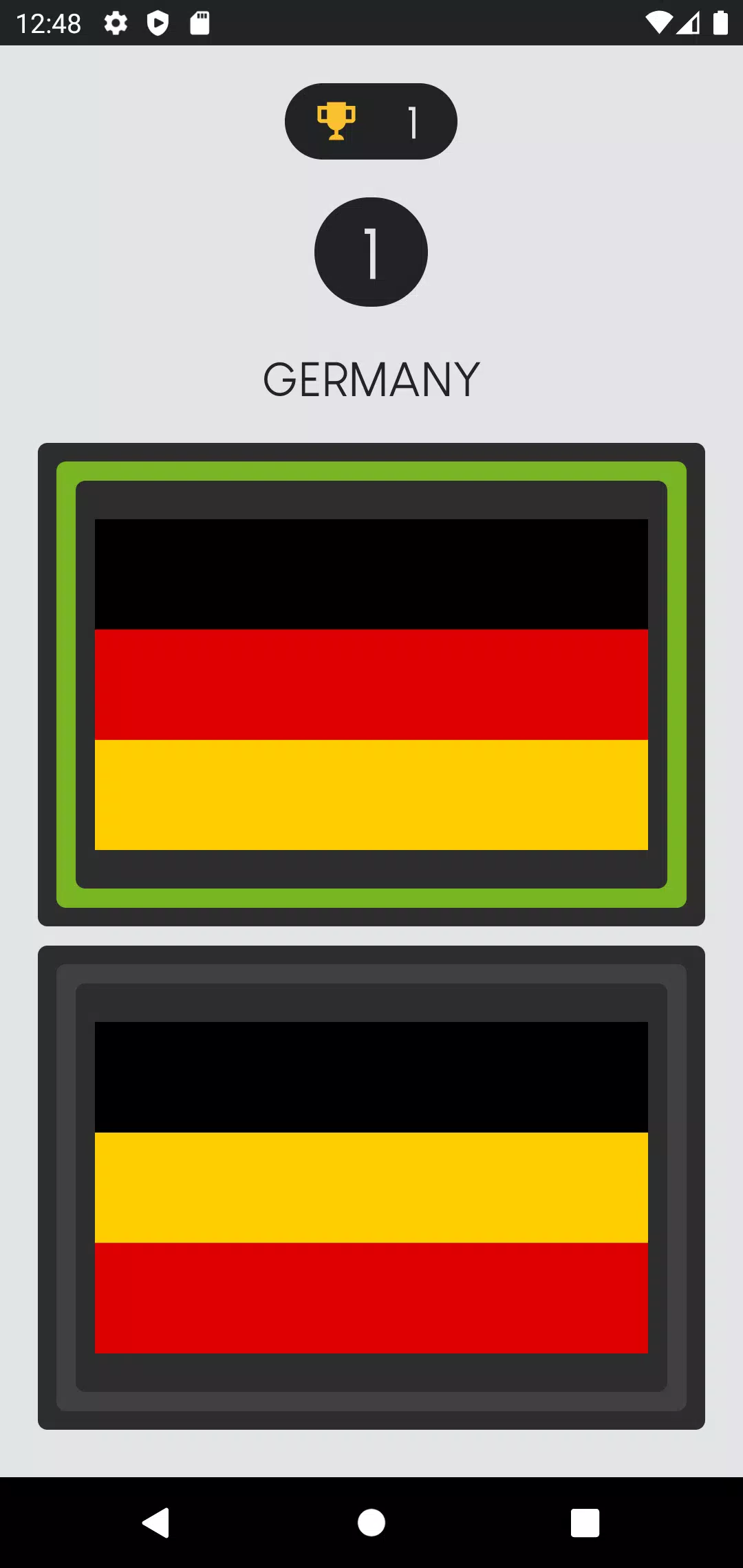 Schermata Flag vs Flag 1