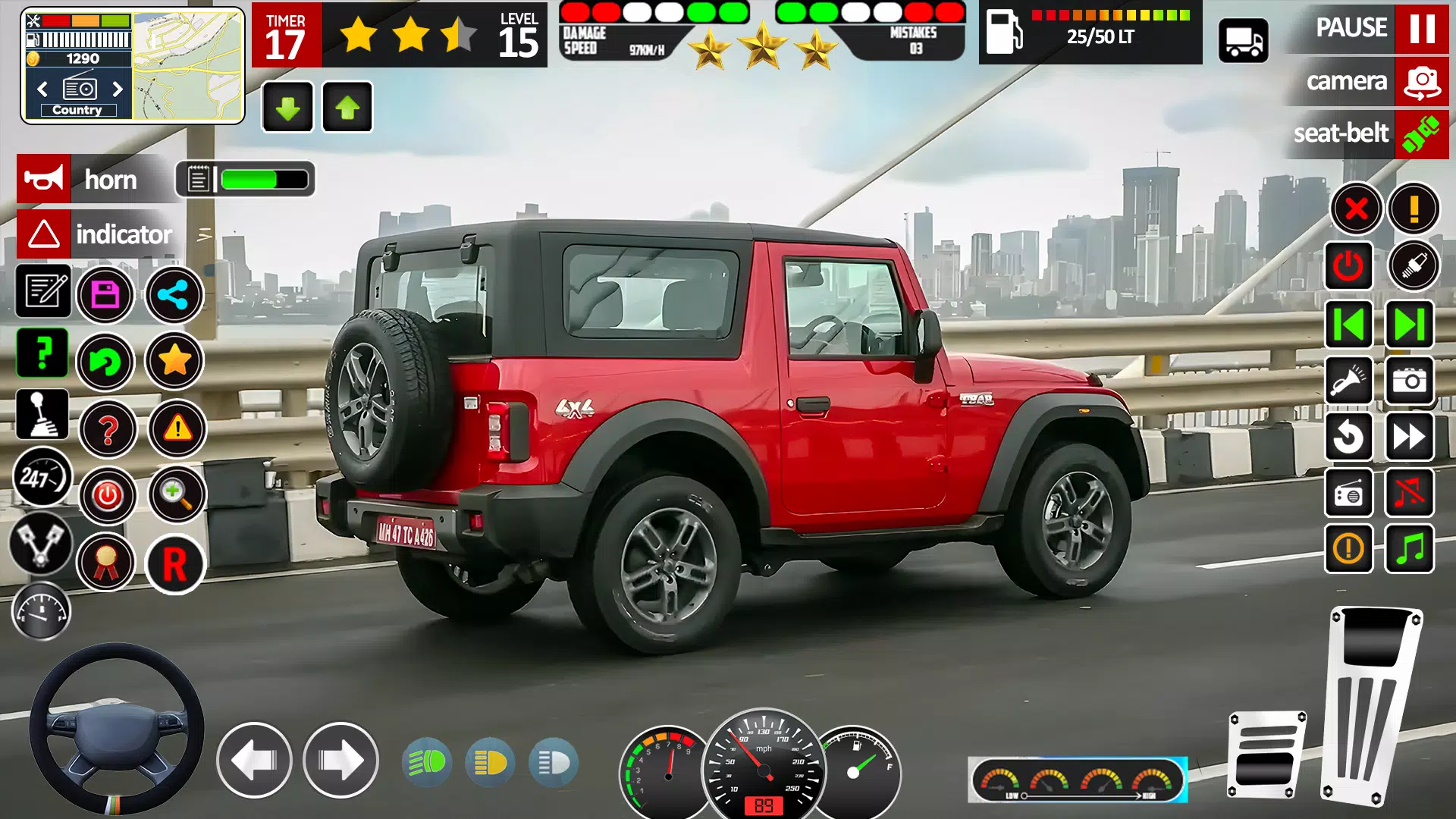 Jeep Driving Game 3d Simulator Tangkapan skrin 2