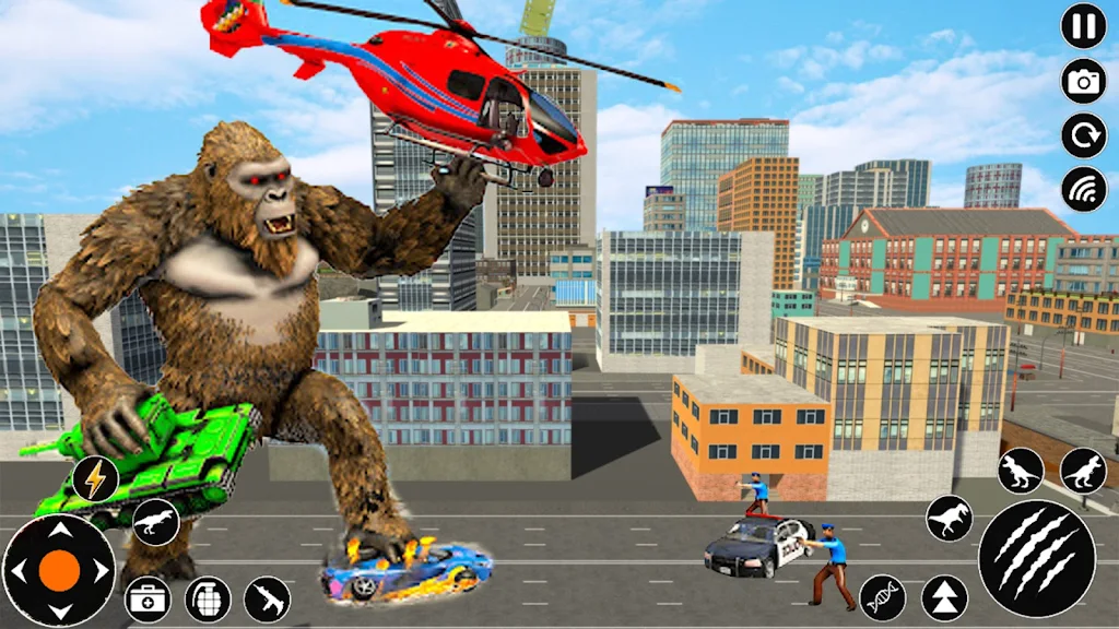 Gorilla vs King Kong 3D Games Captura de pantalla 2