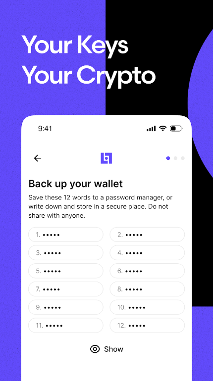 Leo Wallet Tangkapan skrin 2