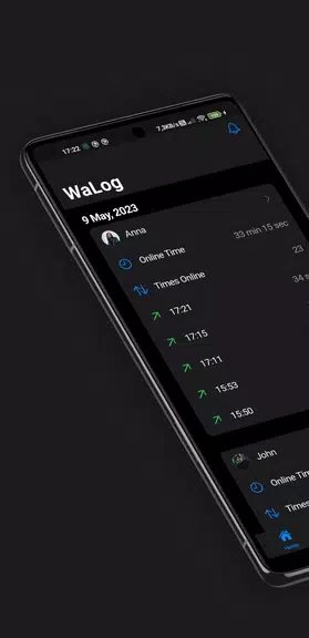 WaLog: Online Tracker Schermafbeelding 0