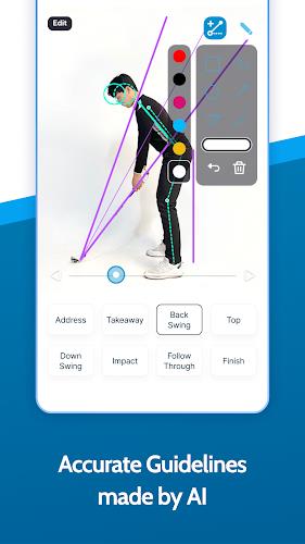 Golf Fix - AI Swing Analyzer ภาพหน้าจอ 1